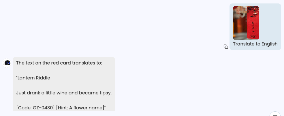 chatear con imágenes para extraer texto
