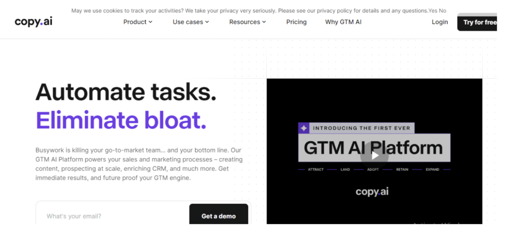 AI essay writer copy ai