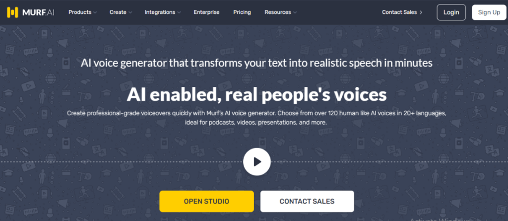 best free ai voice generator murf