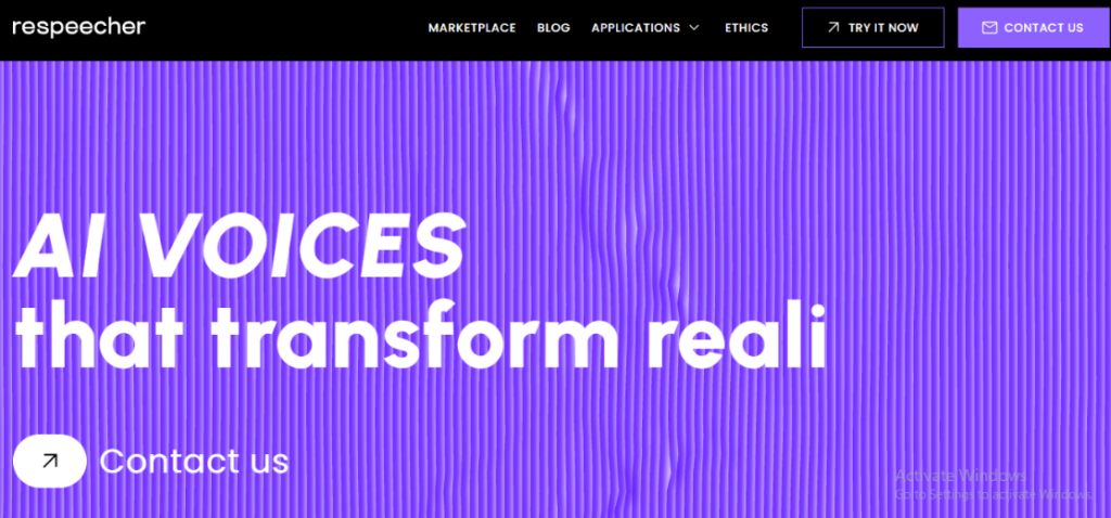  ai voice generator respeecher