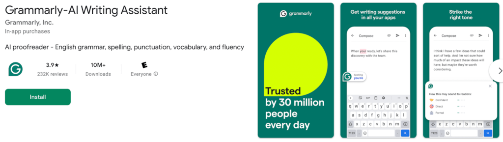 best ai writing apps