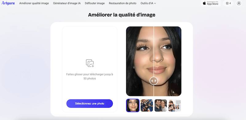 Améliorer la qualité d'image