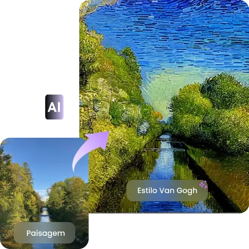 Dar novos estilos infinitos às suas imagens