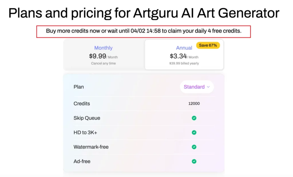 Free Alternative for GPT-4o AI Image Generator 1