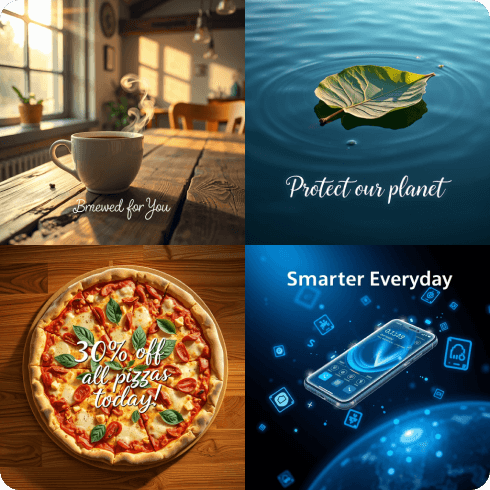 AI Advertisement Posters