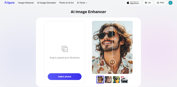 Artguru Image Enhancer
