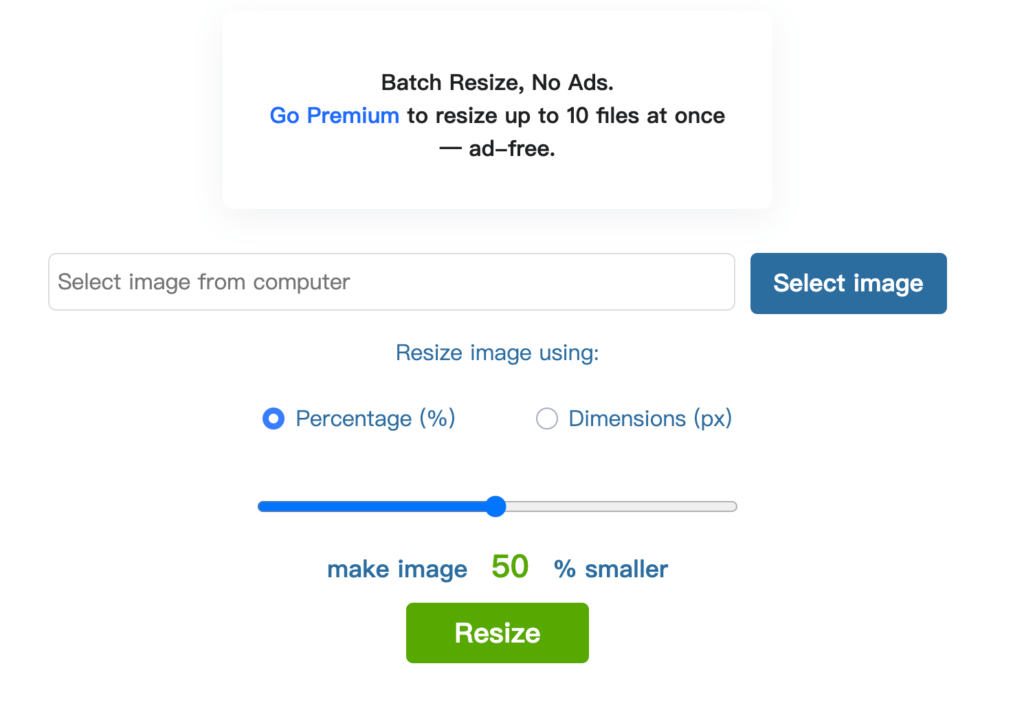 Using Online Tools for Simple Resizing SimpleImageResizer