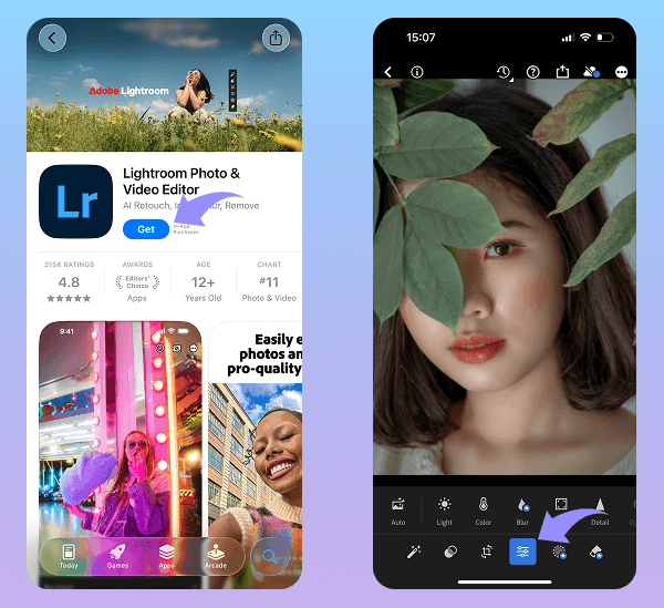 Fix Blurry Photos on iPhone with Third-Party Photo Editors 1