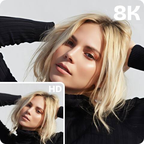 8K photo enhancer