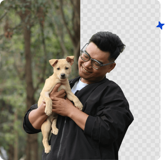 Artguru transparent background maker for social media