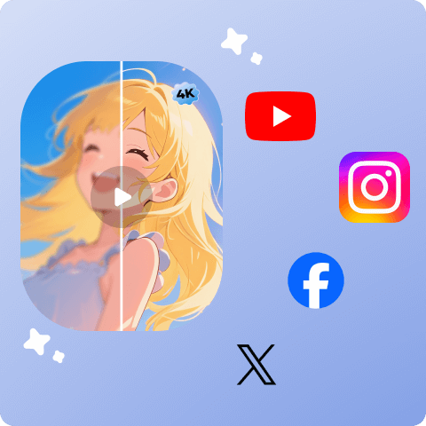 Professional 4K Video Upscaler for Social Media