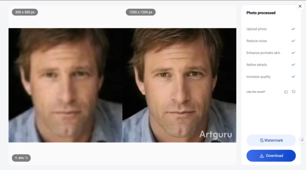 3. Preview the result carefully