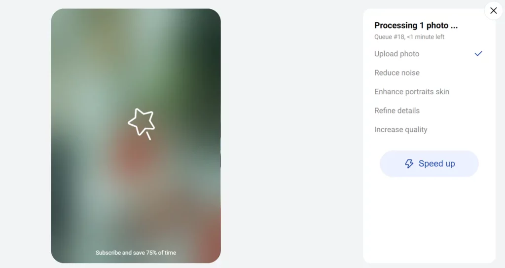 Step 2: Apply AI Sharpening
