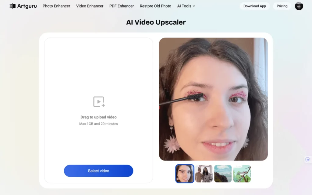 Artguru Video Upscaler