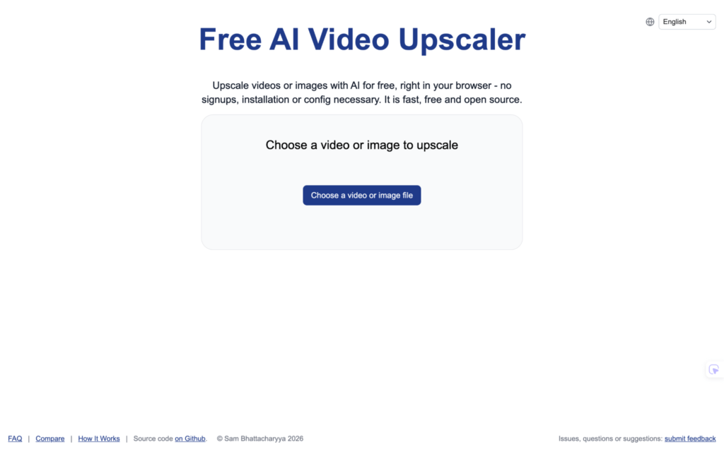 Free AI Video Upscaler