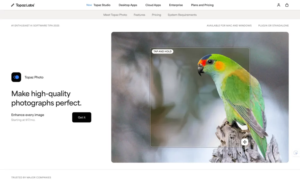 Topaz Photo Upscaler