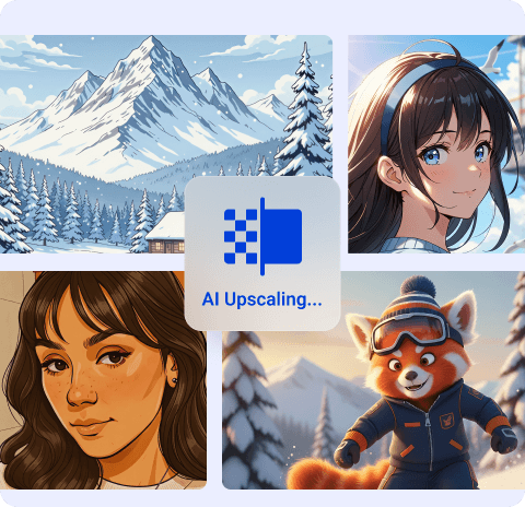 Creative Upscaling for Any Type of AI Art