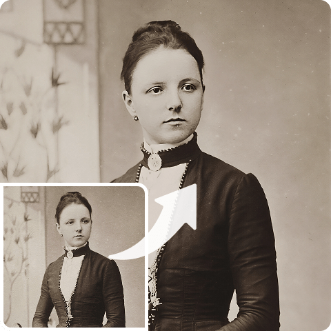 repair photo with Artguru photo restoration tool