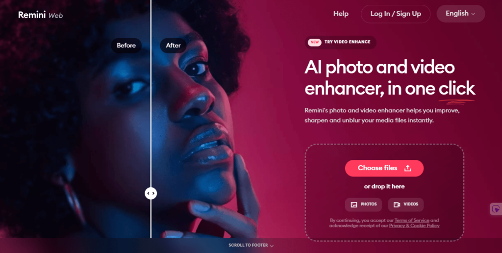 Remini: Best for Blurry Faces and Old Portraits