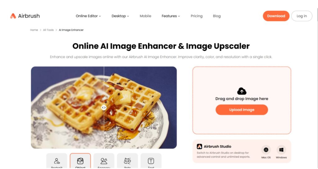 Airbrush Online Image Enhancer
