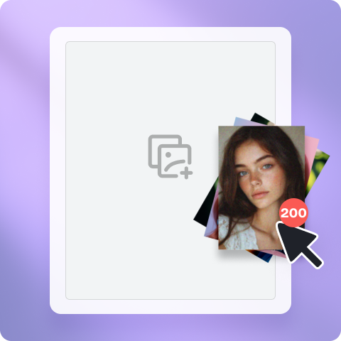Bulk enhance photos for Canva designs