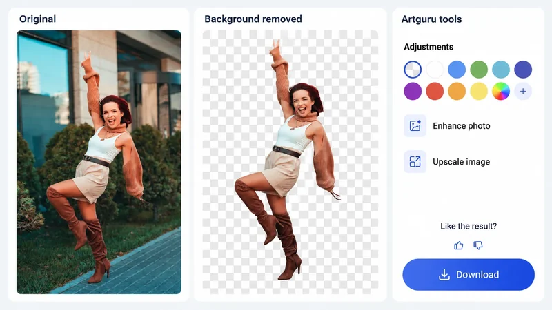Artguru background removal