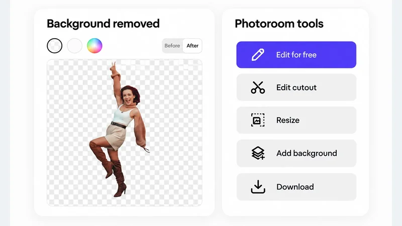 Photoroom cutout