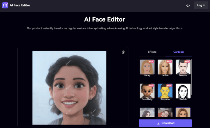 convertir foto en caricatura