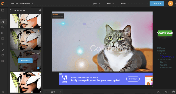 convertir foto en caricatura