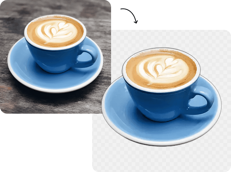 change photo background to transparent