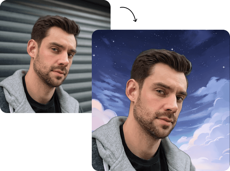 change image background