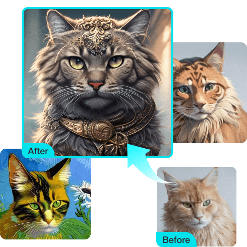 AI Turns Photo Into Illustration