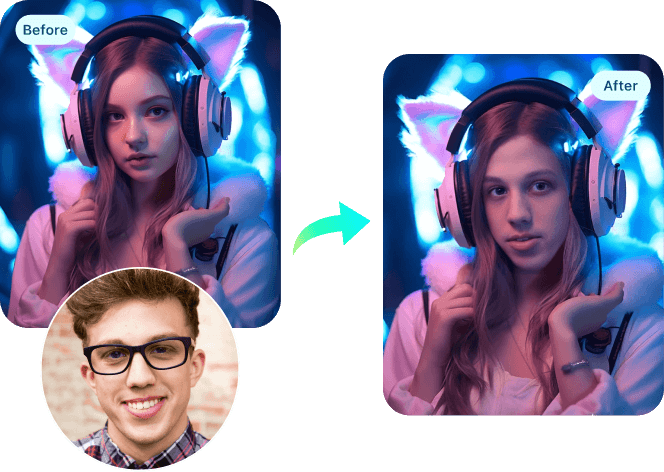 Gender-Bending Face Morph